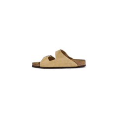 Birkenstock Beige Suede Leather Sandal
