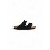 Birkenstock Black Suede Leather Sandal