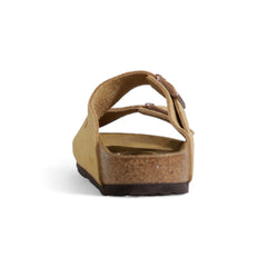Birkenstock Beige Suede Leather Sandal