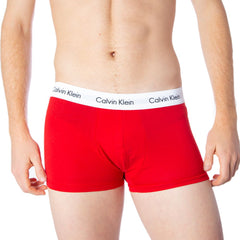 Calvin Klein Underwear Red Cotton Boxer