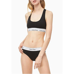 Calvin Klein Underwear Black Cotton Bra