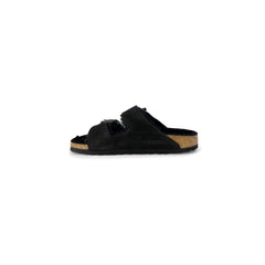 Birkenstock Black Suede Leather Sandal