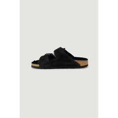 Birkenstock Black Suede Leather Sandal