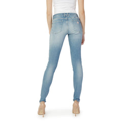 Guess Blue Cotton Skinny Jean