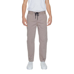 Hugo Boss Brown Cotton Pant