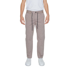 Hugo Boss Brown Cotton Pant