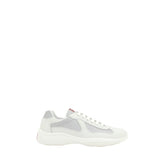 Prada White Leather America's Sneakers