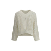 Brunello Cucinelli Lace-knit Sweater