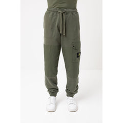 Stone Island Green Cotton Men Pants