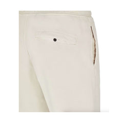 Stone Island Beige Cotton Men's Tracksuit Pant