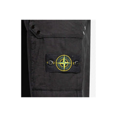 Stone Island Black Cotton Men's Track Trouser