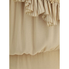 Saint Laurent One-shoulder silk Dress