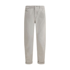 Brunello Cucinelli Pants with turn-up hem