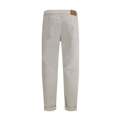 Brunello Cucinelli Pants with turn-up hem