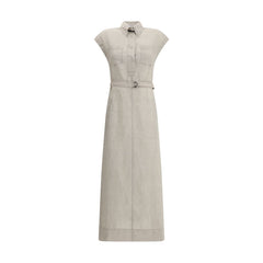 Brunello Cucinelli Long linen Dress