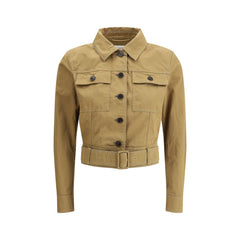 Saint Laurent Cotton cropped Jacket