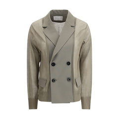 Sacai Semi-transparent Blazer Jacket