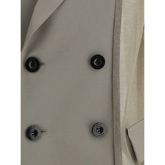 Sacai Semi-transparent Blazer Jacket