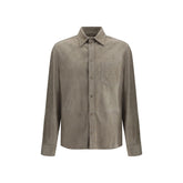 Brunello Cucinelli Suede Shirt