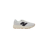 New Balance White Suede Leather Sneaker