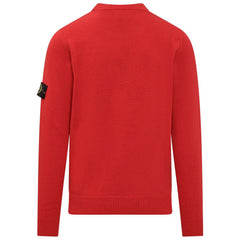 Stone Island Red Wool Sweater