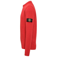 Stone Island Red Wool Sweater