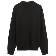 Stone Island Black Cotton Sweater