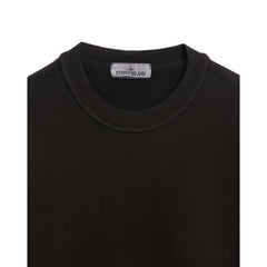 Stone Island Black Cotton Sweater