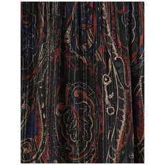 Saint Laurent Paisley long Dress