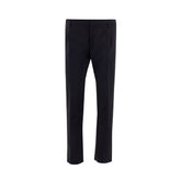 Valentino Black Wool Jeans & Pant