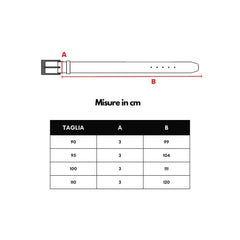 Bottega Veneta Black Leather Belt