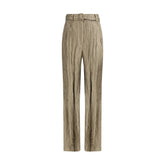 Gabriela Hearst Ruched silk Norman Pants