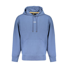Hugo Boss Blue Cotton Sweater