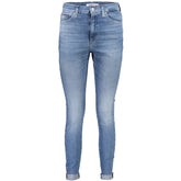 Tommy Hilfiger Light Blue Cotton Women Jean