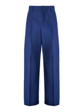 Gucci Blue Classic Cotton Pants