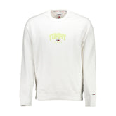 Tommy Hilfiger White Cotton Unisex Sweatshirt