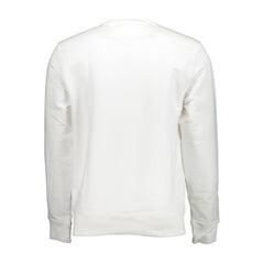 Tommy Hilfiger White Cotton Unisex Sweatshirt