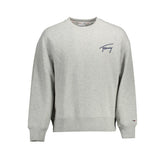 Tommy Hilfiger Gray Cotton Men Sweater