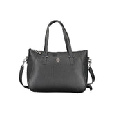 Tommy Hilfiger Black Polyethylene Women Handbag