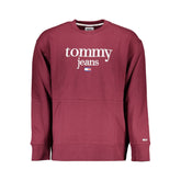 Tommy Hilfiger Purple Cotton Men Sweater