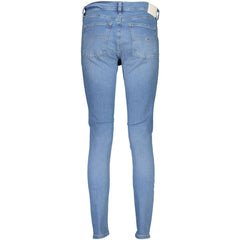 Tommy Hilfiger Light Blue Cotton Women Skinny Jean