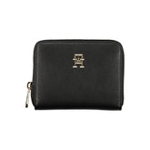 Tommy Hilfiger Black Polyester Women Wallet