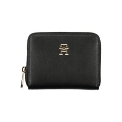 Tommy Hilfiger Black Polyester Women Wallet