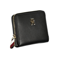 Tommy Hilfiger Black Polyester Women Wallet