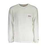 Tommy Hilfiger White Cotton Sweater