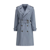 Burberry Silk long Trench Coat