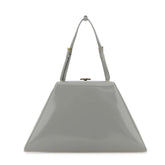 Prada Gray Leather Handbag