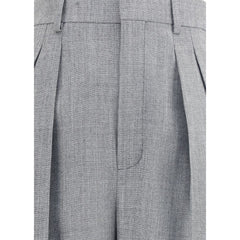 Saint Laurent Wool wide leg Pants