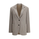 Brunello Cucinelli Ribbed deisgn lurex Jacket