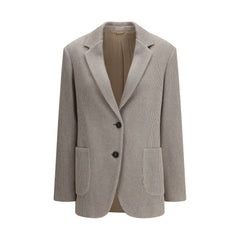 Brunello Cucinelli Ribbed deisgn lurex Jacket